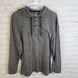 Men's Field & Forest button-up hoodie sweater, size Medium